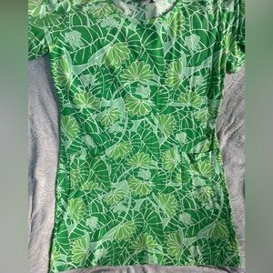 Lily Pulitzer XL Tropical Leaf Dress